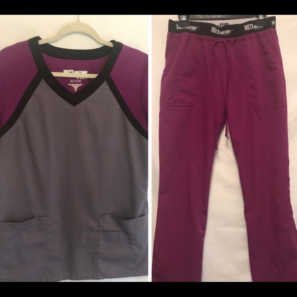 Grey’s Anatomy gently worn scrubs set.